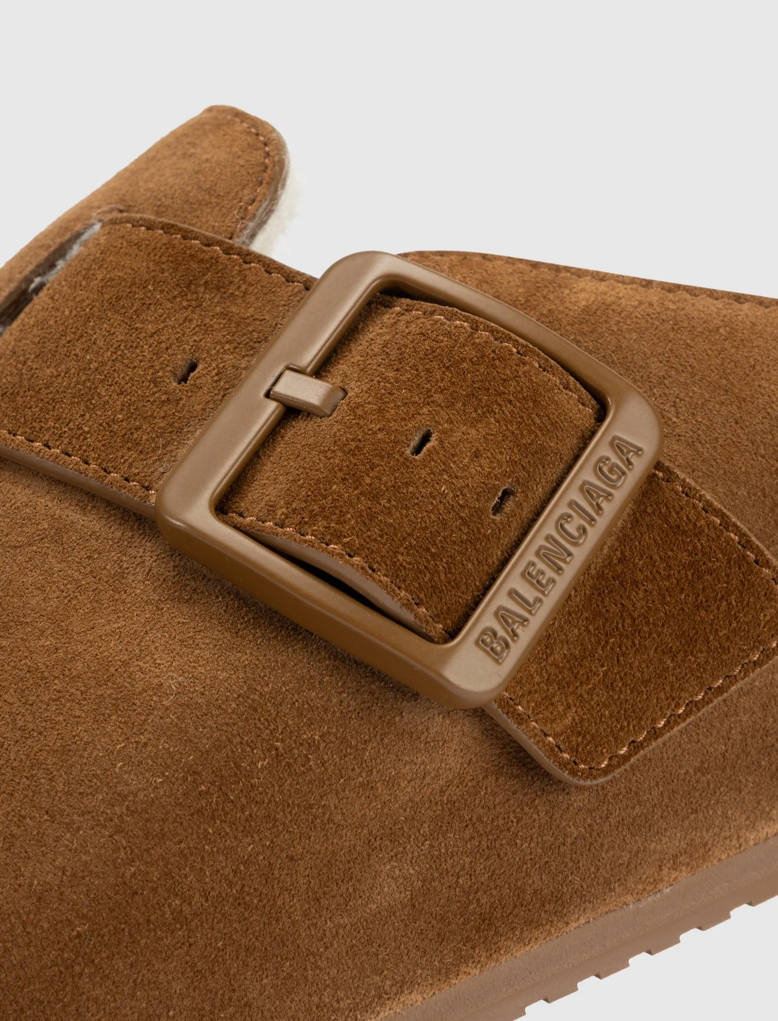 SUNDAY MULE "TAN SUEDE"