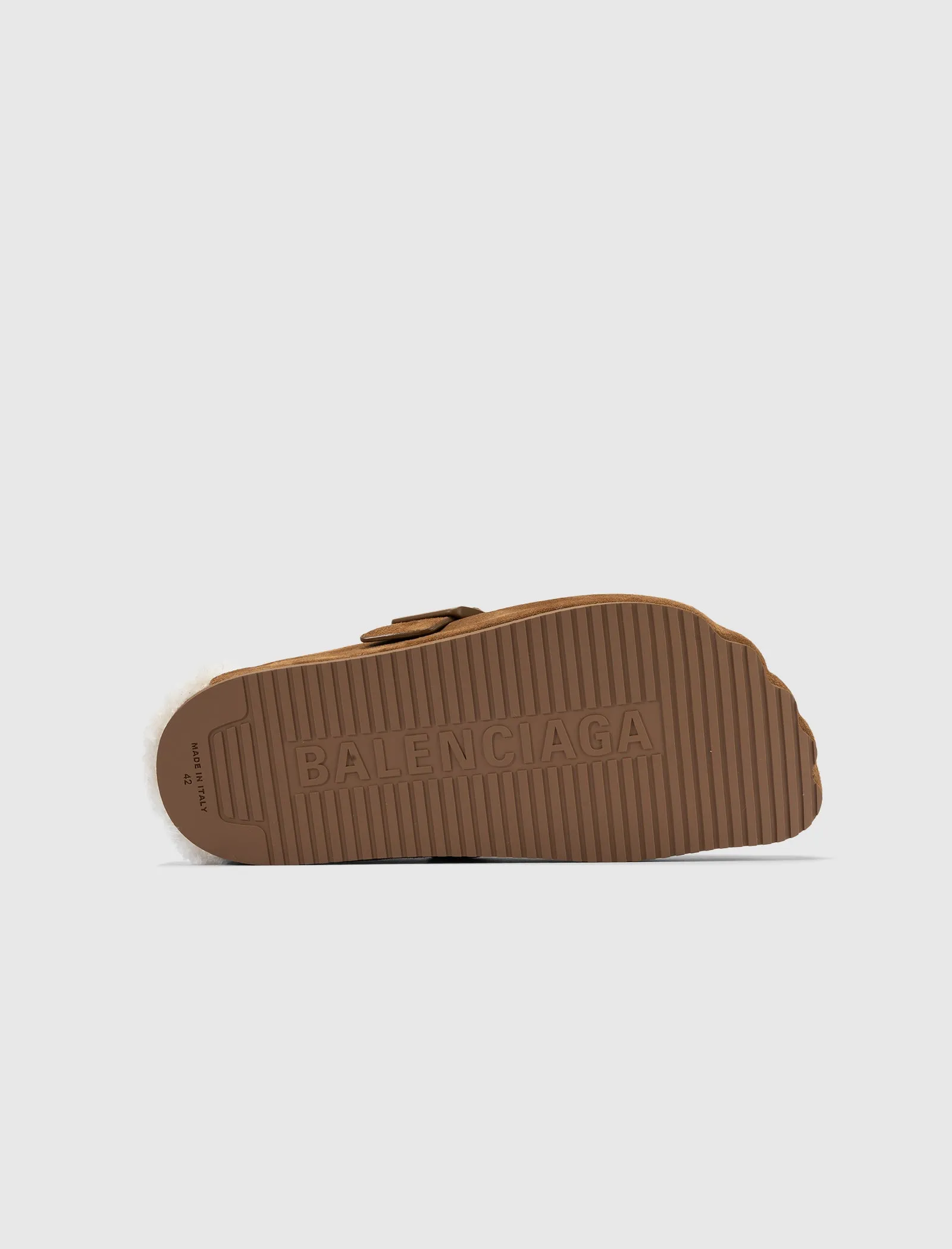 SUNDAY MULE "TAN SUEDE"