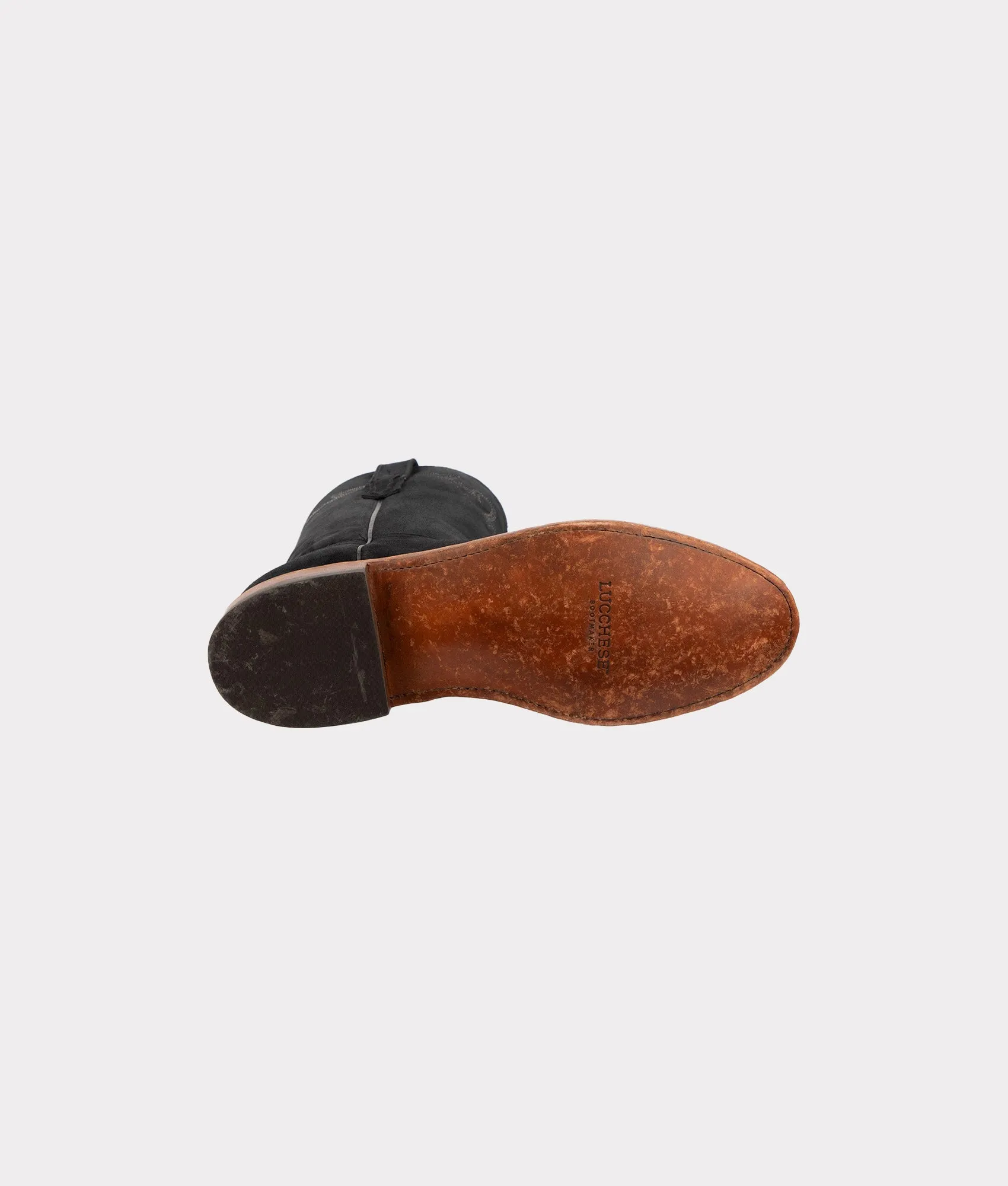 Sunset Suede :: Distressed Black