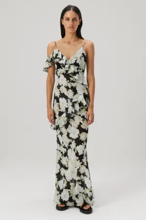SUTTON GEORGETTE MAXI DRESS