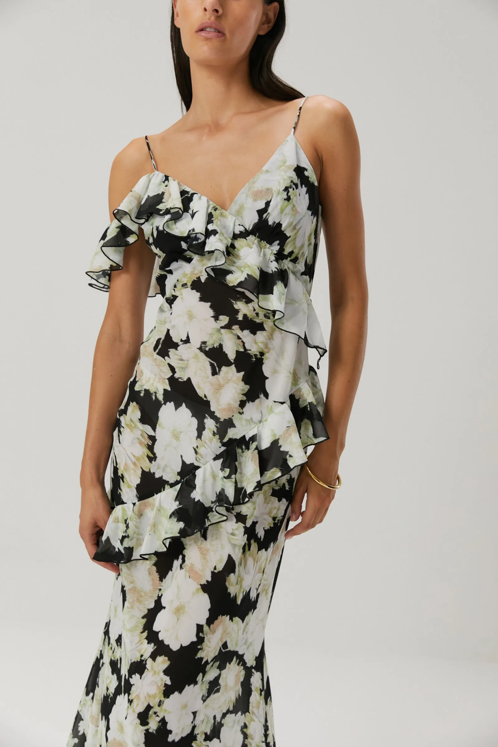 SUTTON GEORGETTE MAXI DRESS