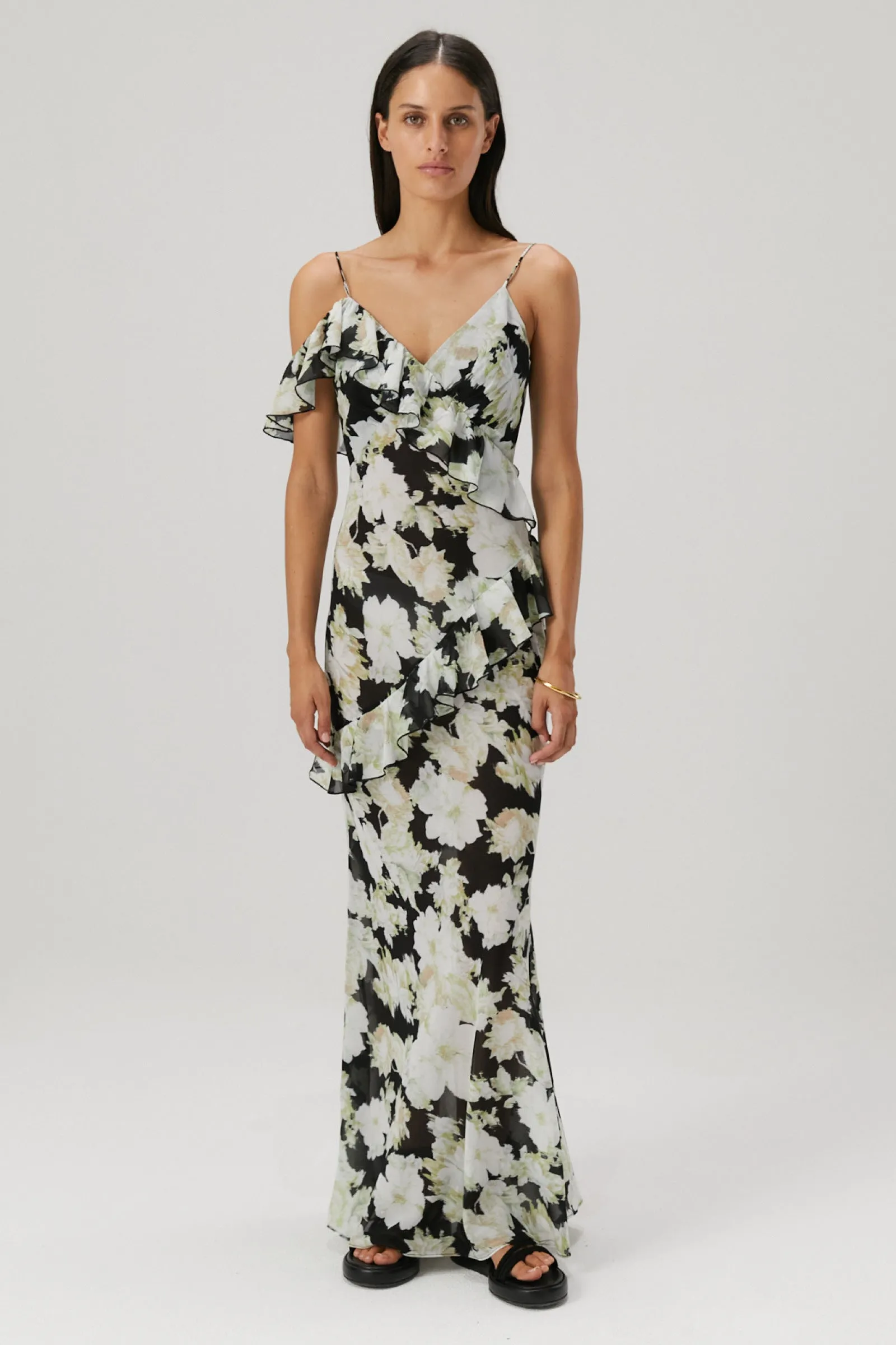 SUTTON GEORGETTE MAXI DRESS
