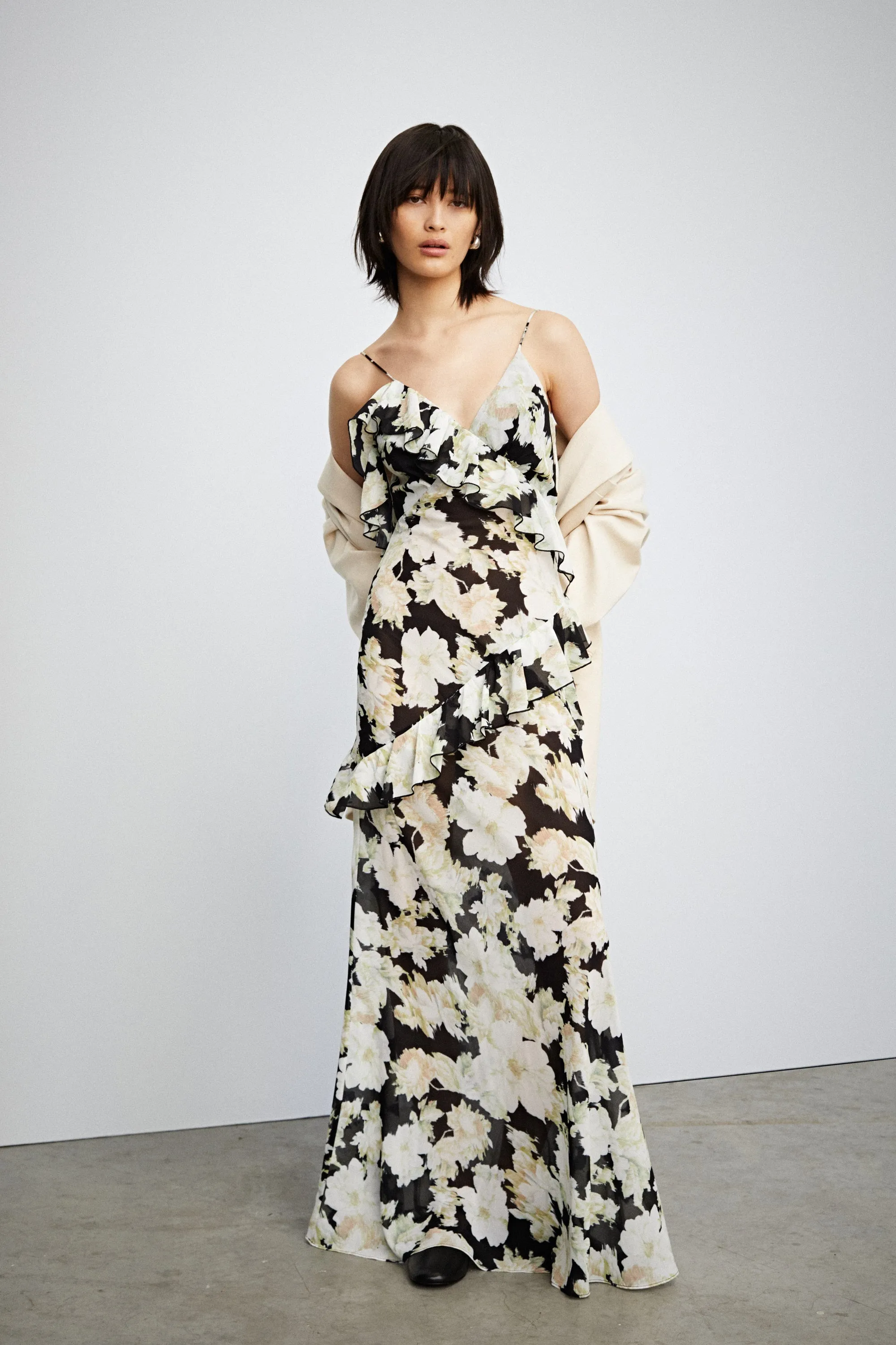SUTTON GEORGETTE MAXI DRESS