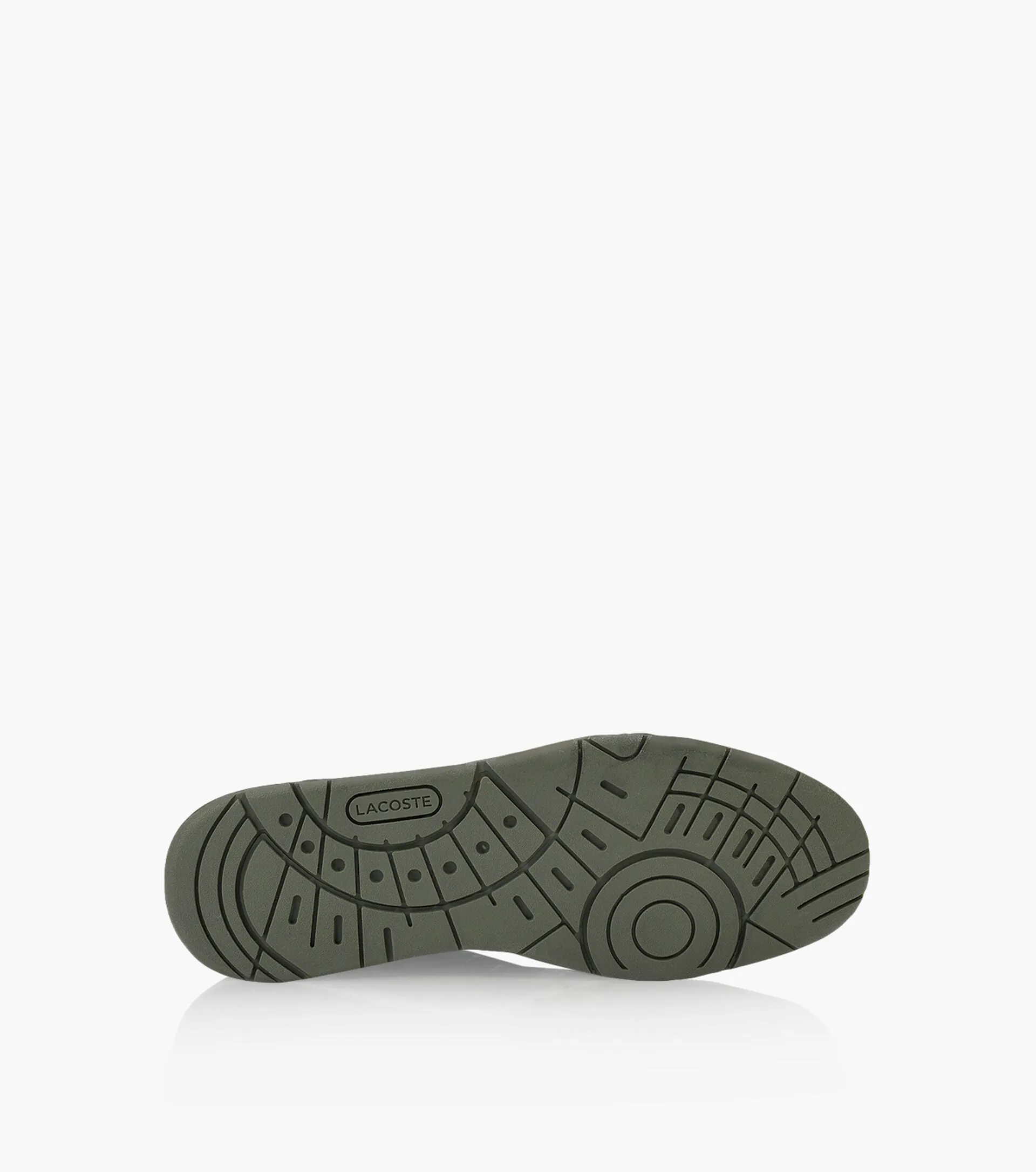T-Clip Leather Sneakers khaki/White