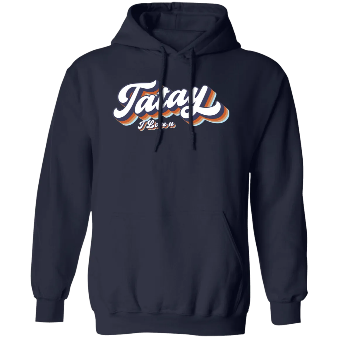 Tatay I Love U Unisex Pullover Hoodie
