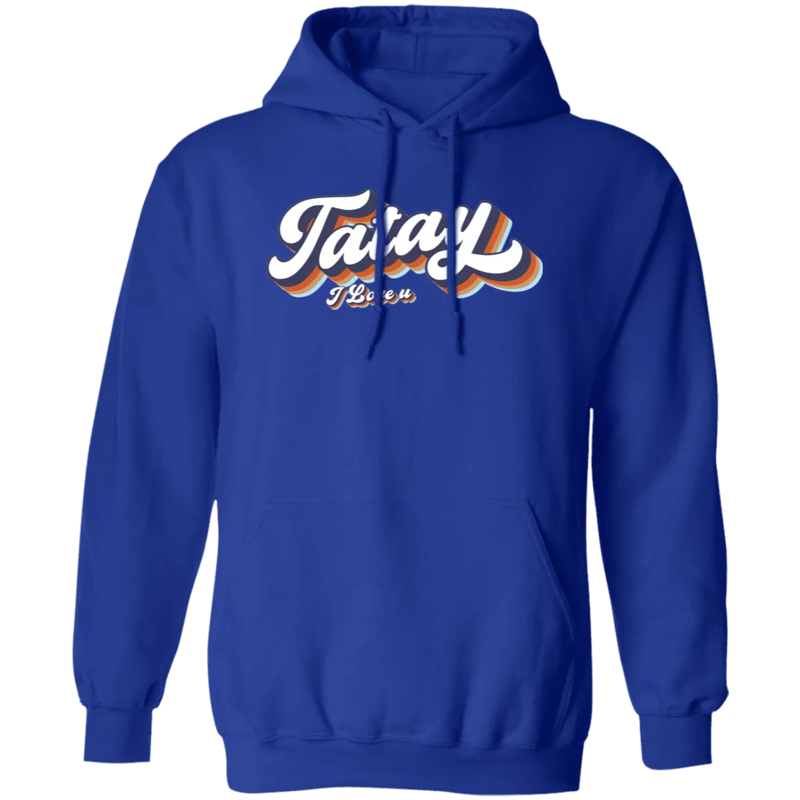 Tatay I Love U Unisex Pullover Hoodie