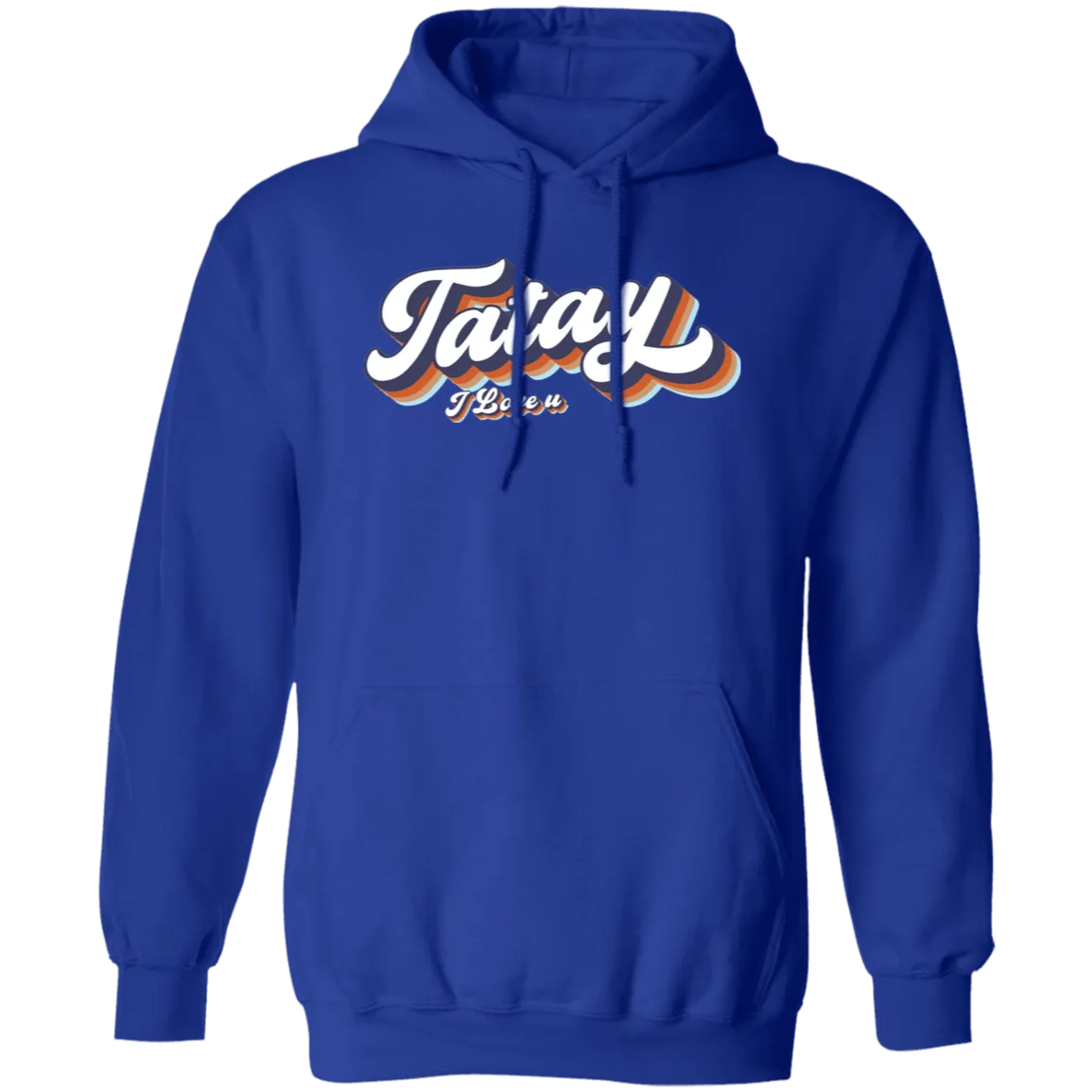 Tatay I Love U Unisex Pullover Hoodie