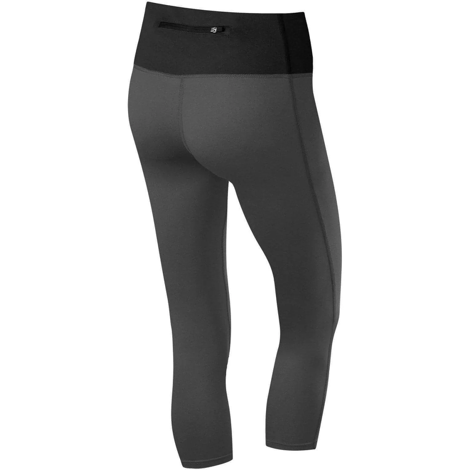 TCA Pro Performance Supreme Womens 3/4 Capri Running Tights - Grey