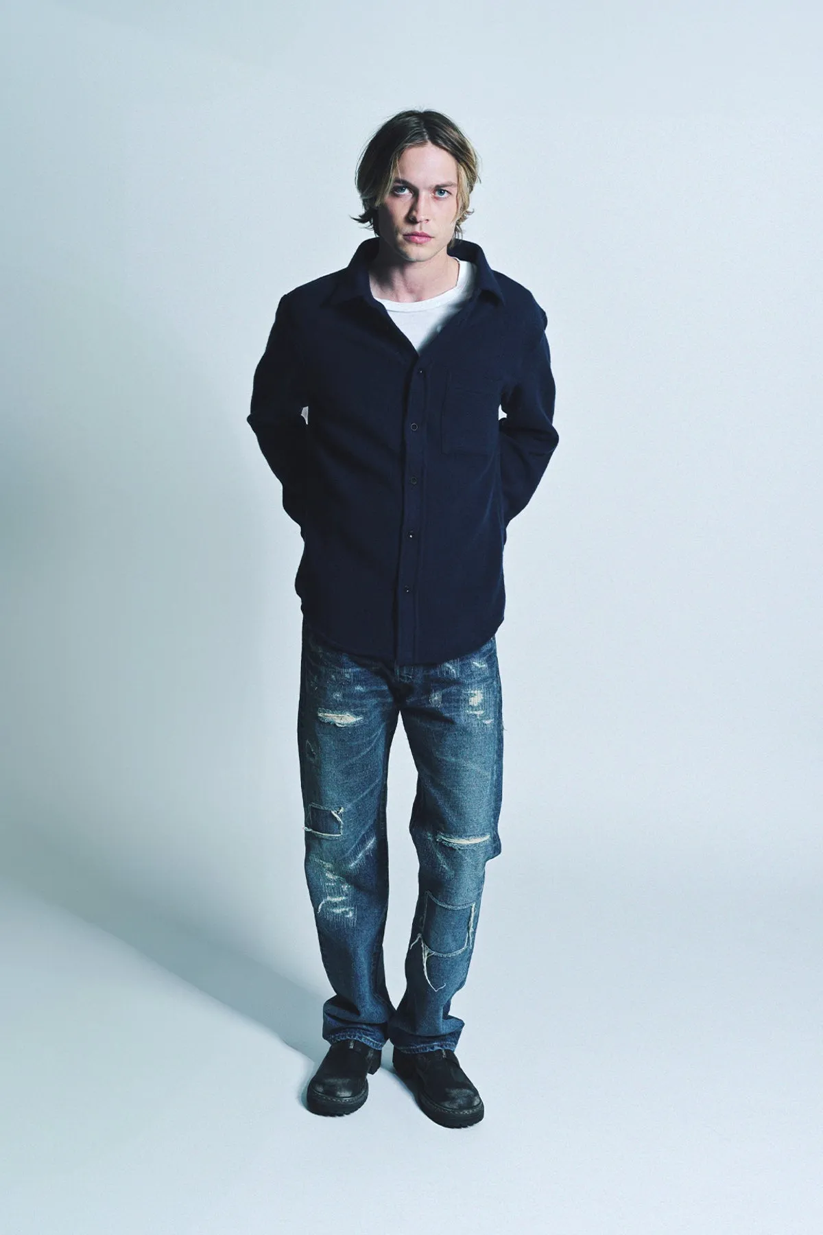 THE ELDER STATESMAN | WOVEN OVERSHIRT