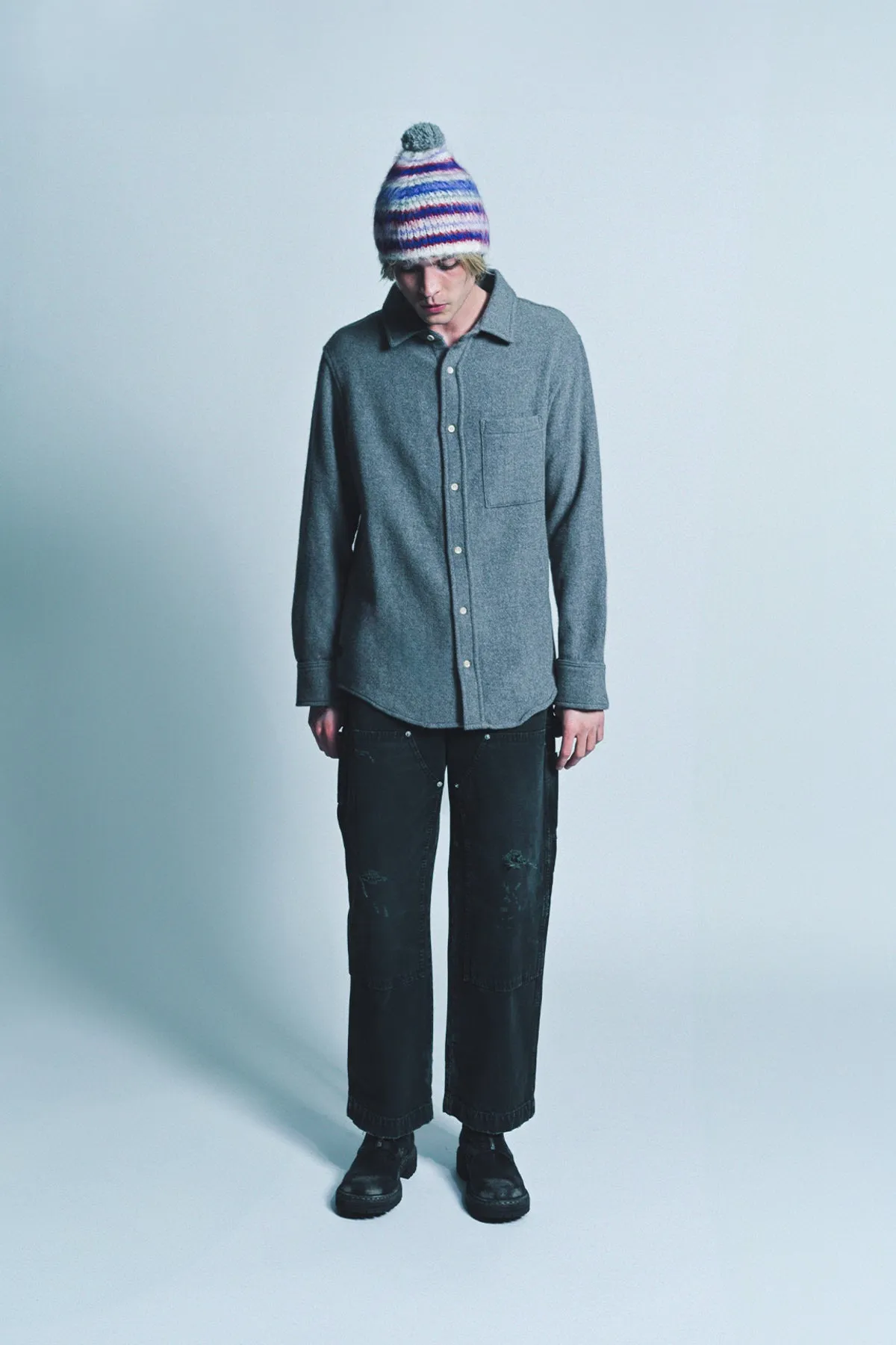 THE ELDER STATESMAN | WOVEN OVERSHIRT