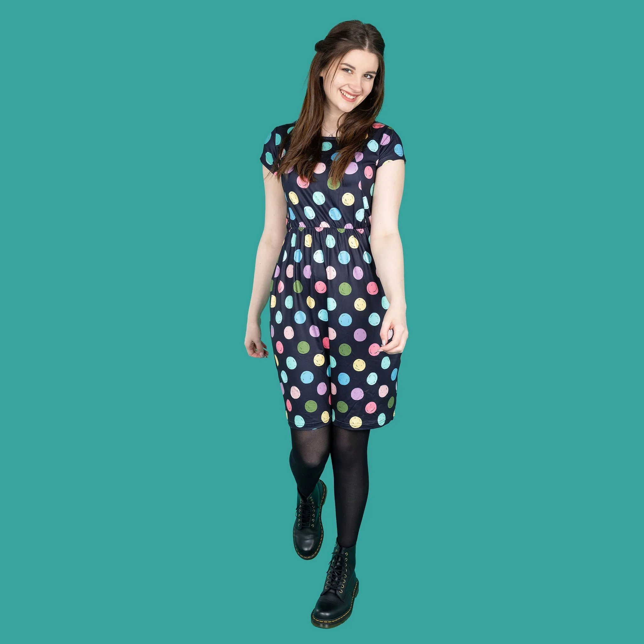The Knee Length Breastfeeding Dress - Shona Spot