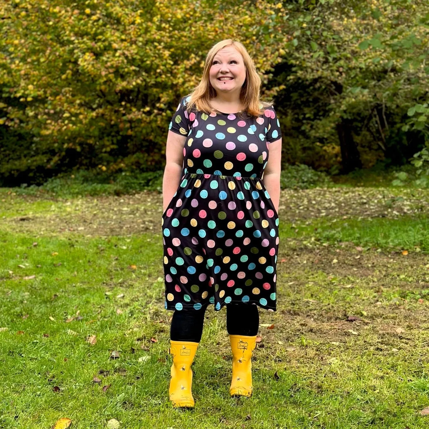 The Knee Length Breastfeeding Dress - Shona Spot