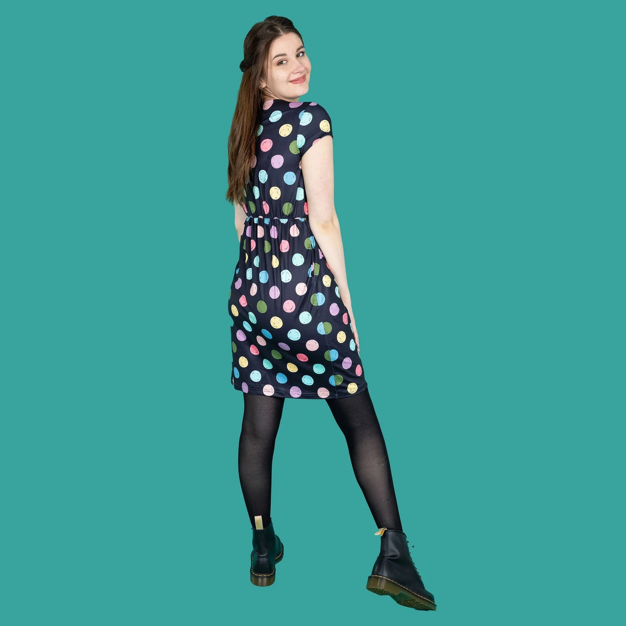 The Knee Length Breastfeeding Dress - Shona Spot