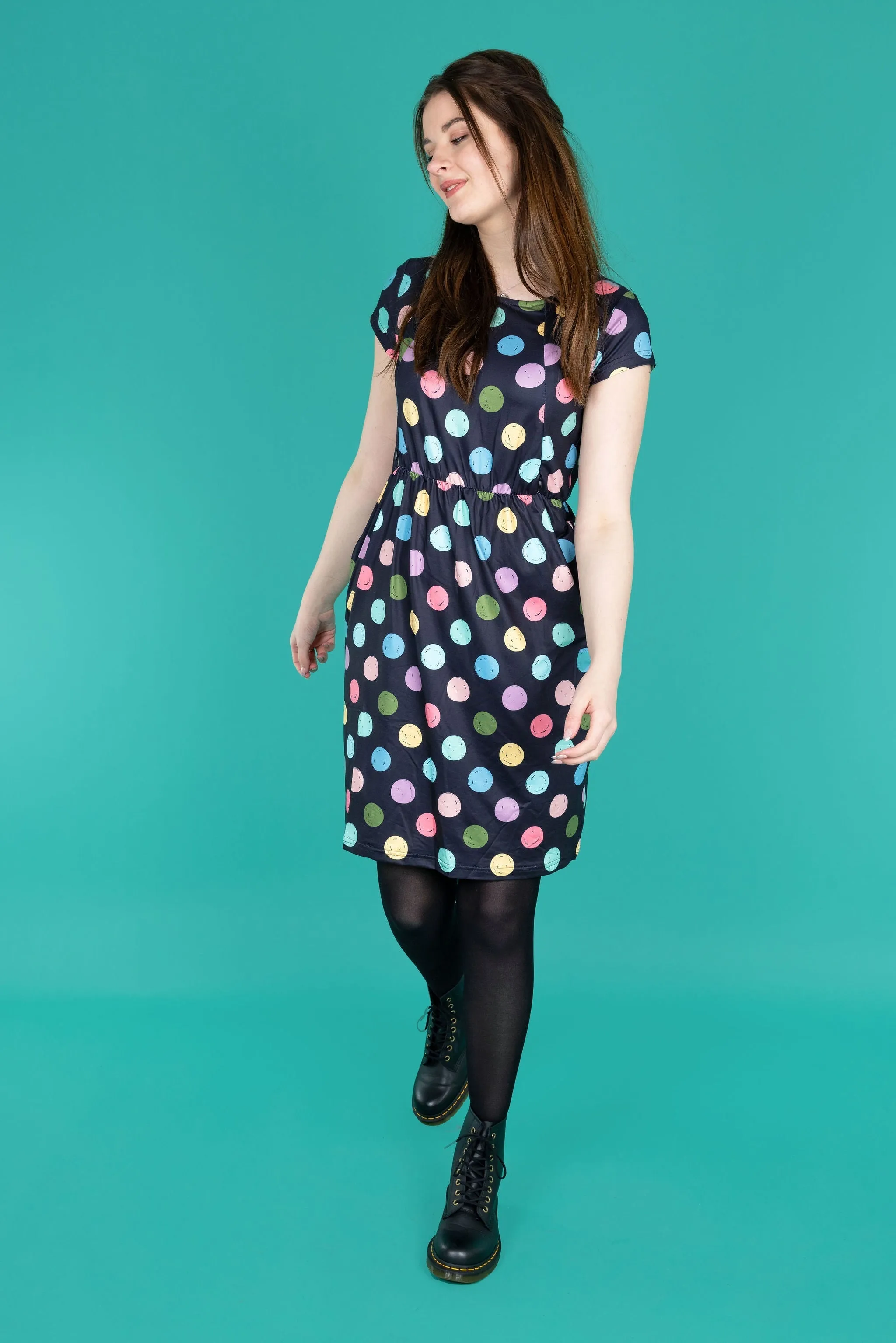The Knee Length Breastfeeding Dress - Shona Spot