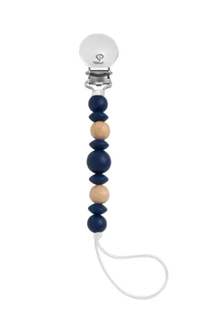 The Luna Pacifier Clip - Navy