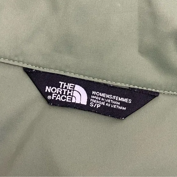 The North Face Flychute A-Line Jacket Moss Green Windwall Rain Outdoor