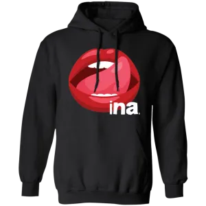 Tongue Ina Unisex Pullover Hoodie