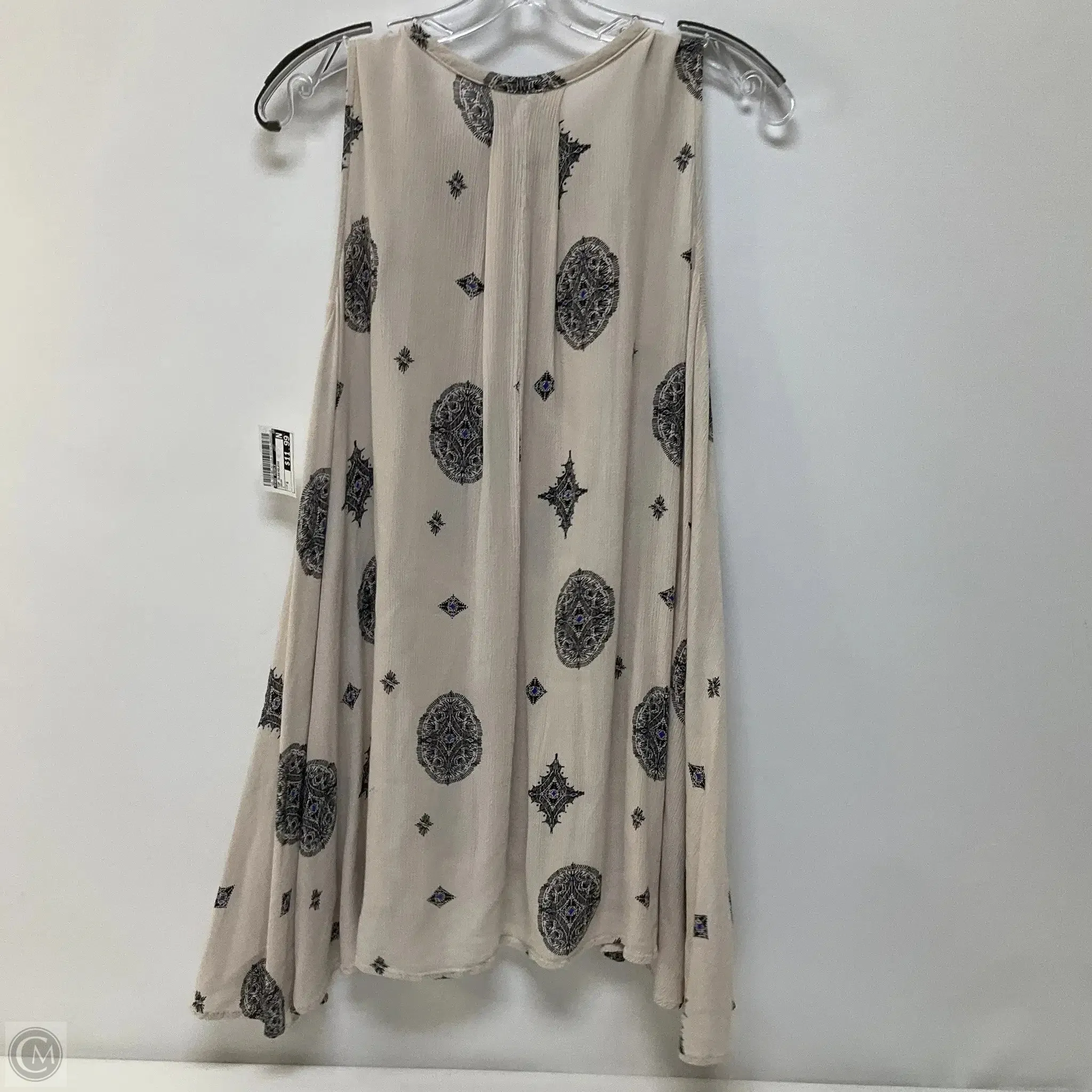 Top Sleeveless By Free People In Cream, Size: S
