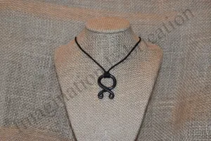 Troll Cross Medallion Necklace