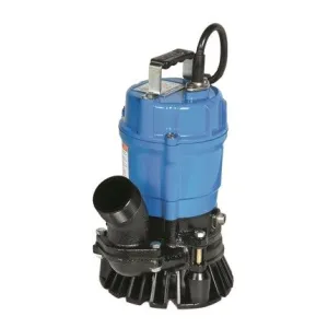 Tsurumi portable dewatering pump (drainage) with discharge hose HS