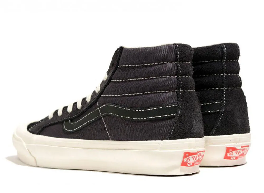 VANS VAULT Unisex OG Style 138 Lx Sneakers, Asphalt/Black, M 13 / W 14.5