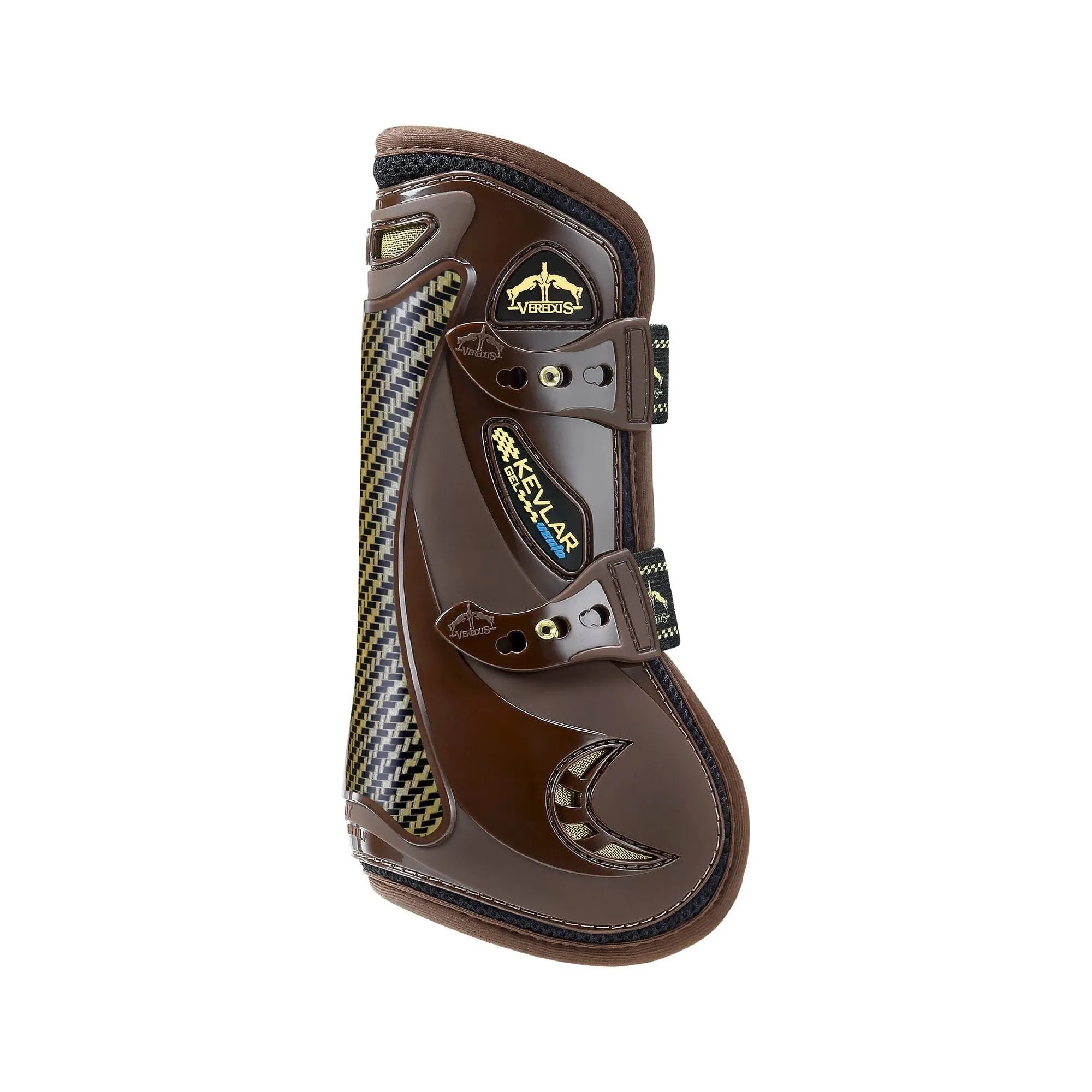 Veredus Kevelar Gel Vento Front Leg - Horse -Tendon Boot - Brown