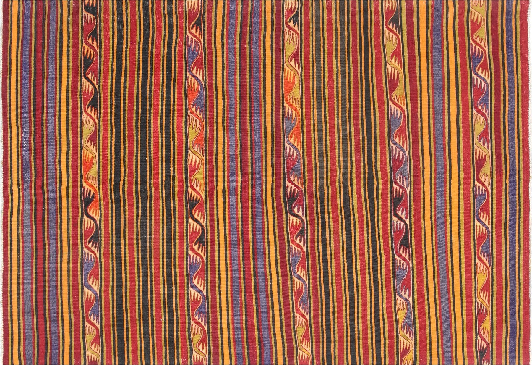 Vintage Turkish Kilim - 5' x 7'1"
