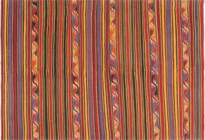 Vintage Turkish Kilim - 5' x 7'1"