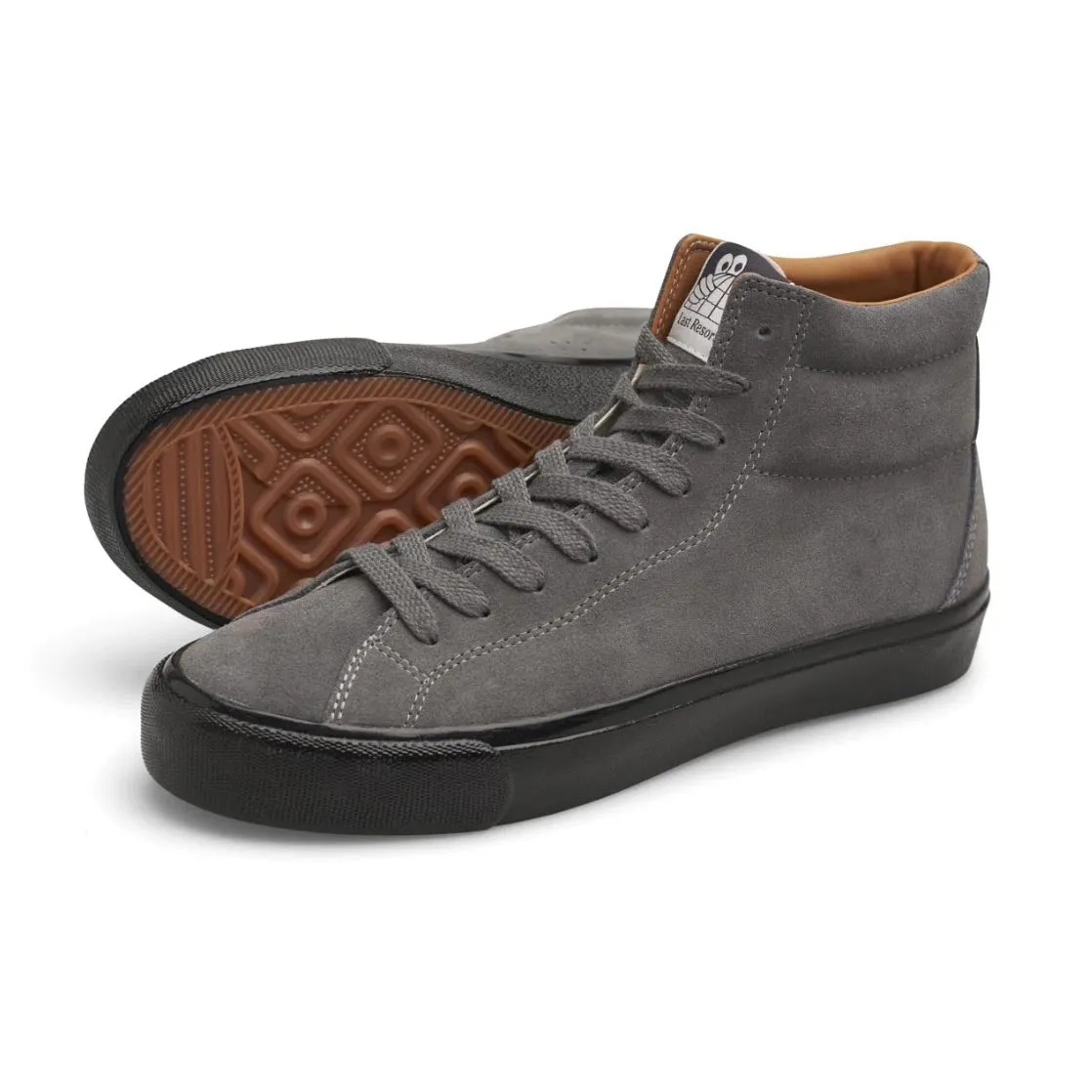 VM003 Suede HI Steel Grey Black