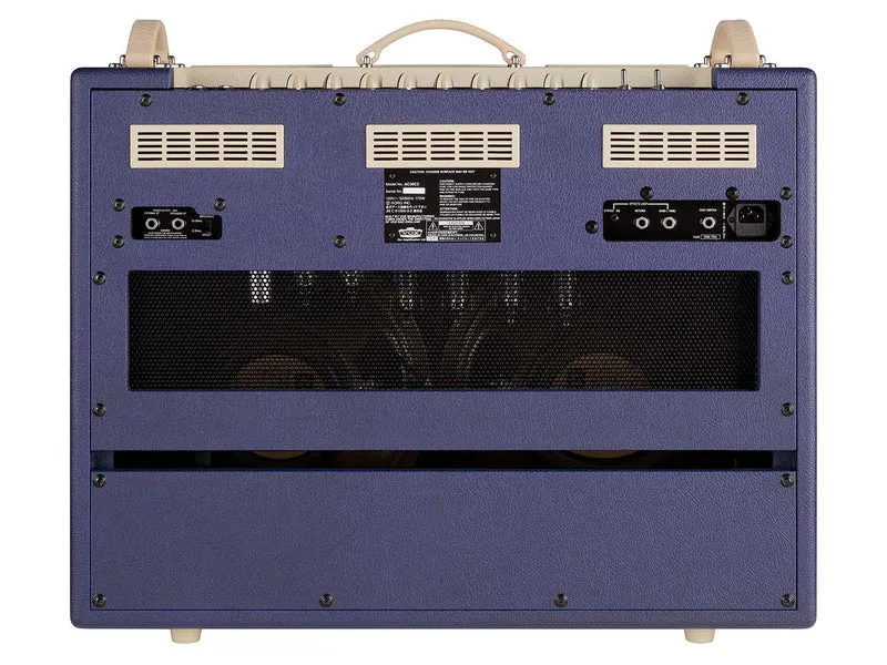 Vox AC30C2 Custom Valve Guitar Amplifier, Two Tone Blue & Cream