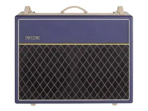 Vox AC30C2 Custom Valve Guitar Amplifier, Two Tone Blue & Cream