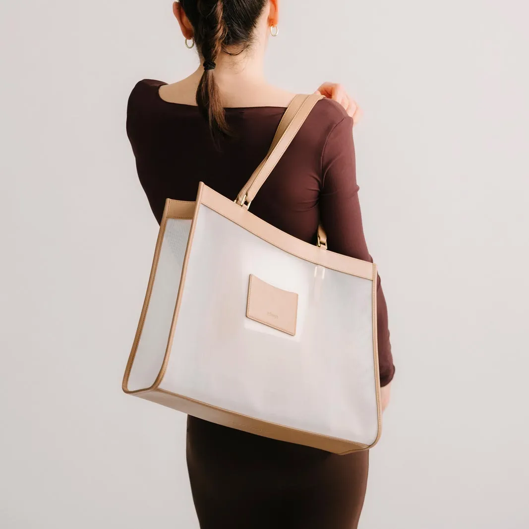 Wayfarer Tote - Milky