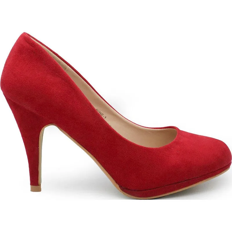 Women's BELLA MARIE Suede Heals