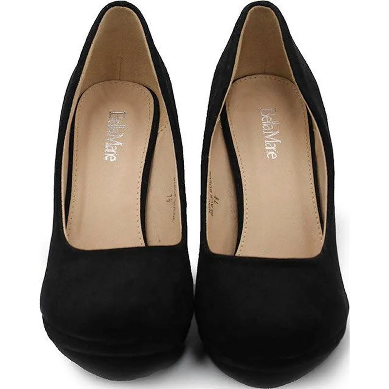 Women's BELLA MARIE Suede Heals
