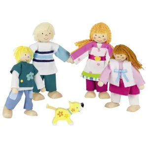 Wooden Toys Flexible Puppets Family, Susibelle