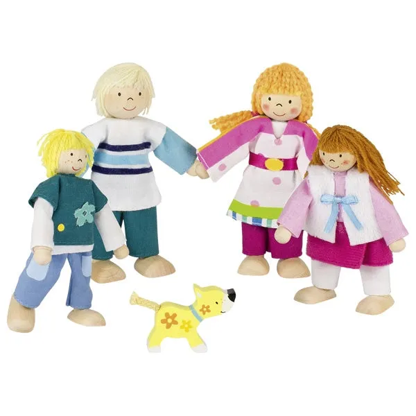 Wooden Toys Flexible Puppets Family, Susibelle
