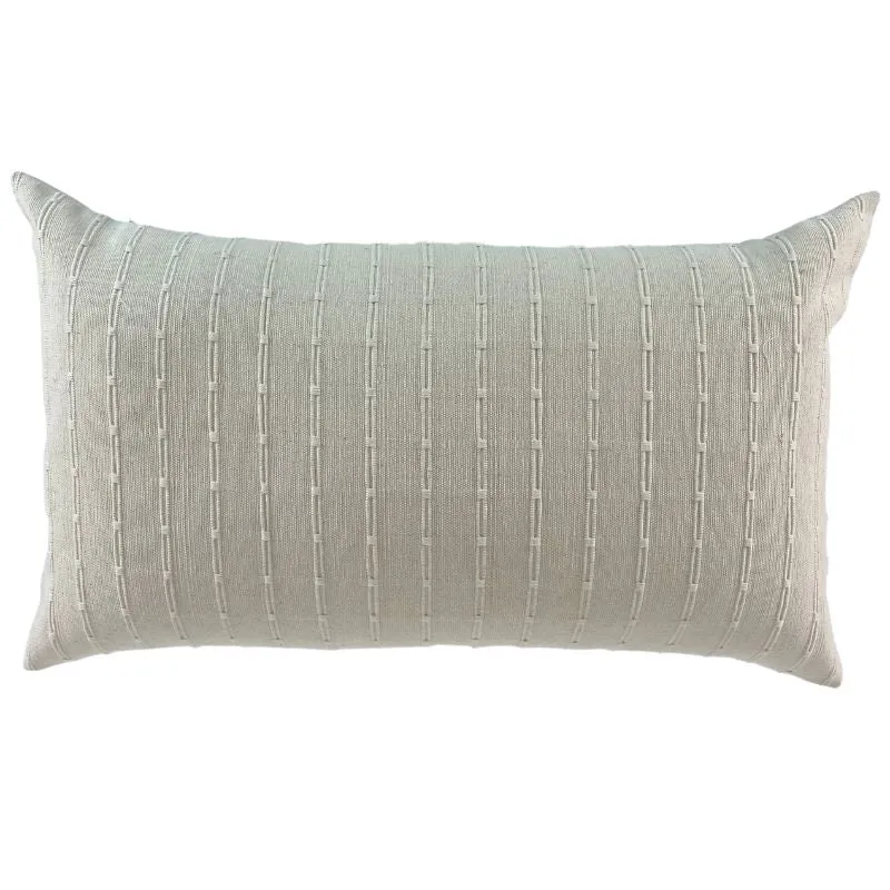 Woven Cotton Lumbar Willow Pillow
