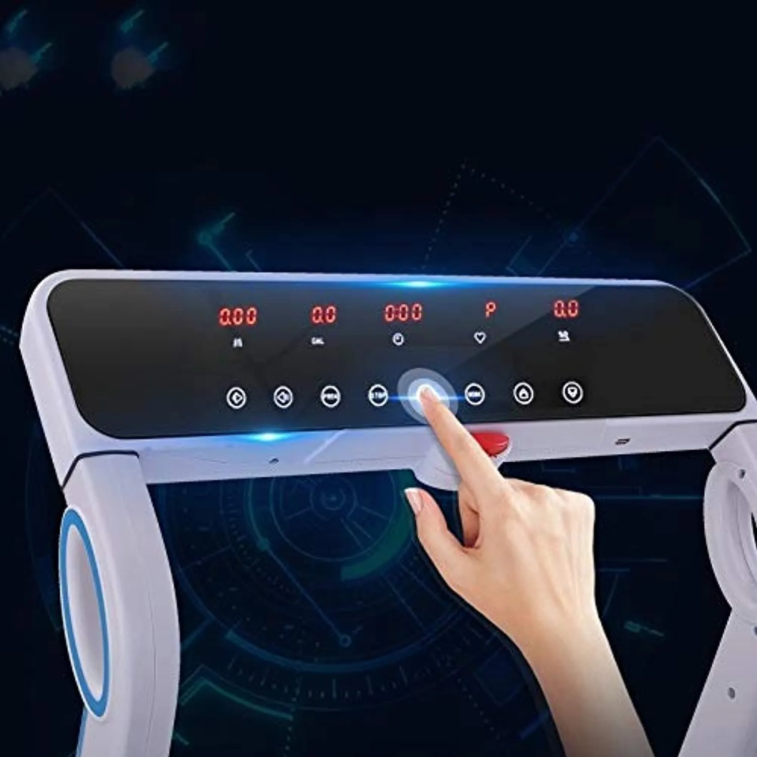 Zzfni Treadmill Smart Home Treadmill Models, Small Ultra-Quiet Electric Folding, Indoor Walking Machine Foldable Treadmill